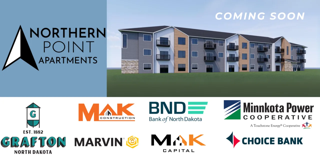 Northern Point Apartments sign