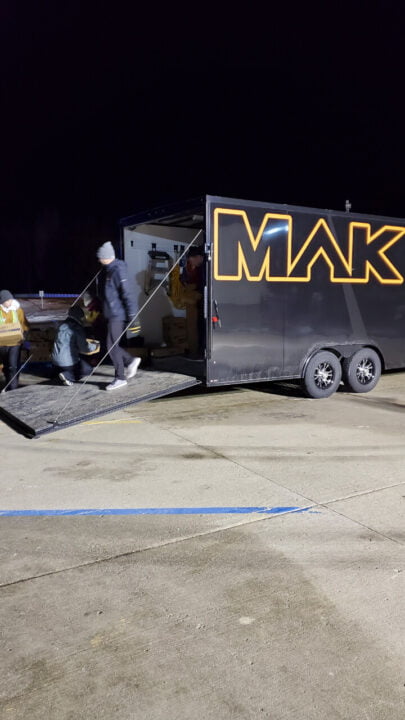 MAK Construction Food Drive