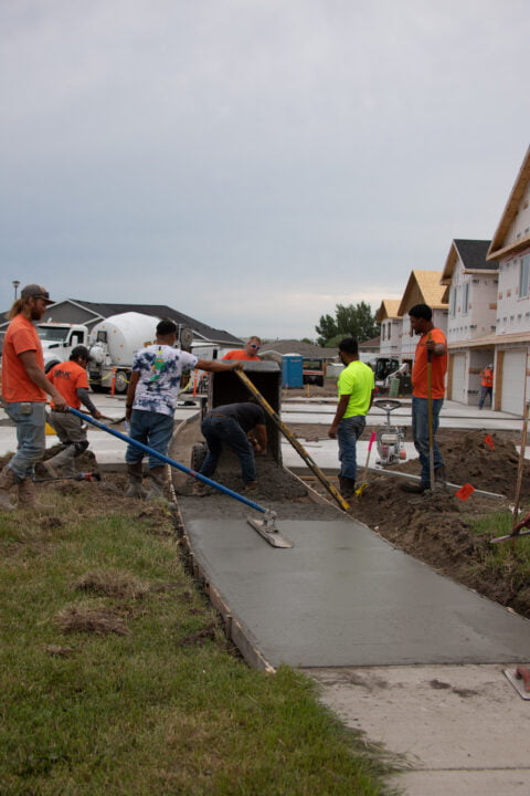Residential concrete project